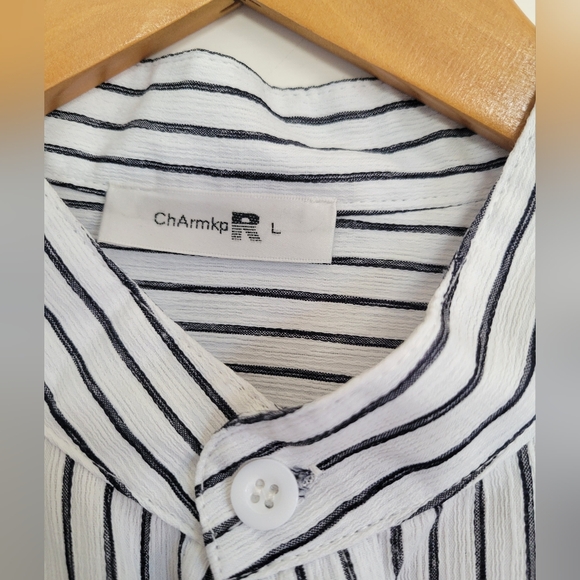 Stripped casual button-up - Picture 3 of 3